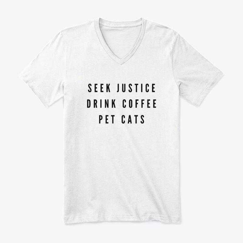 Justice, Coffee, & Cats