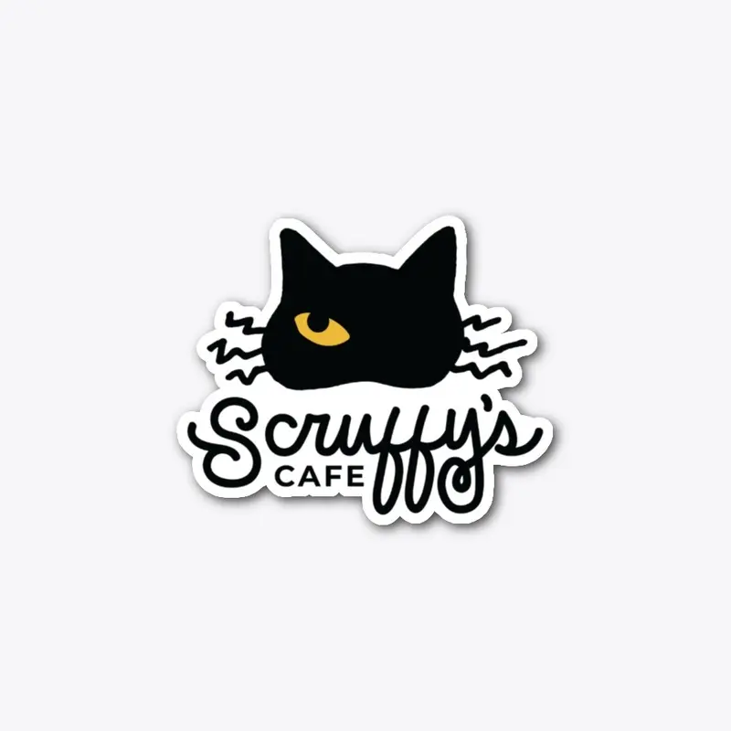 Scruffy's Sticker